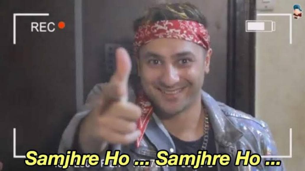 Samjhre ho meme template