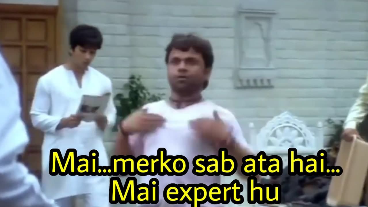 Mao merko sab ata hai meme template