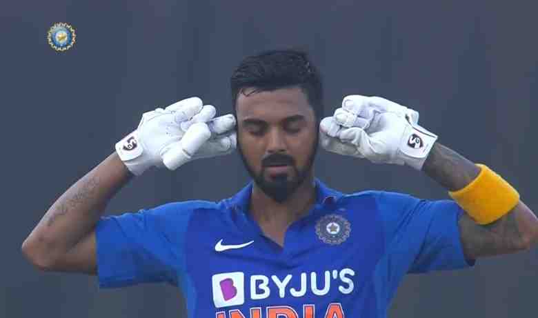Kl rahul celebration meme template