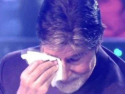 Amitabh Bachchan cries meme template