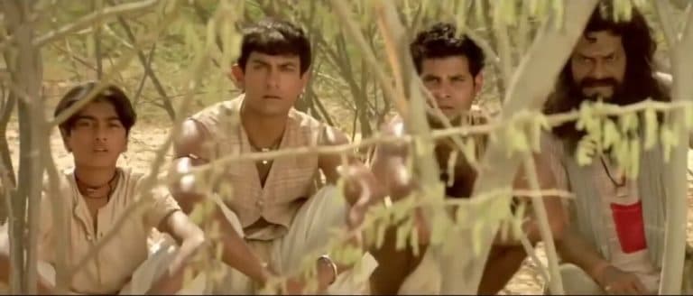 Villagers watching cricket meme template