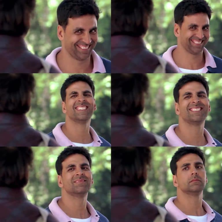 Akshay Kumar funny expression meme template