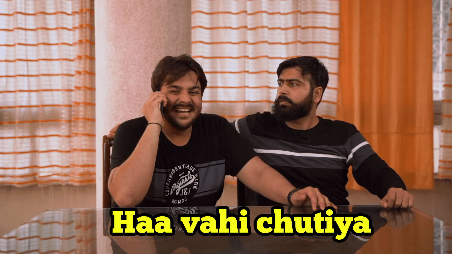 Haa vahi chutiya meme template