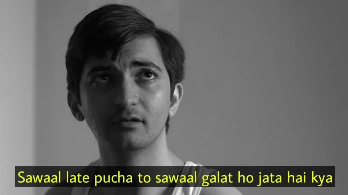 Sawaal late pucha to sawaal galat ho jata hai kya meme template