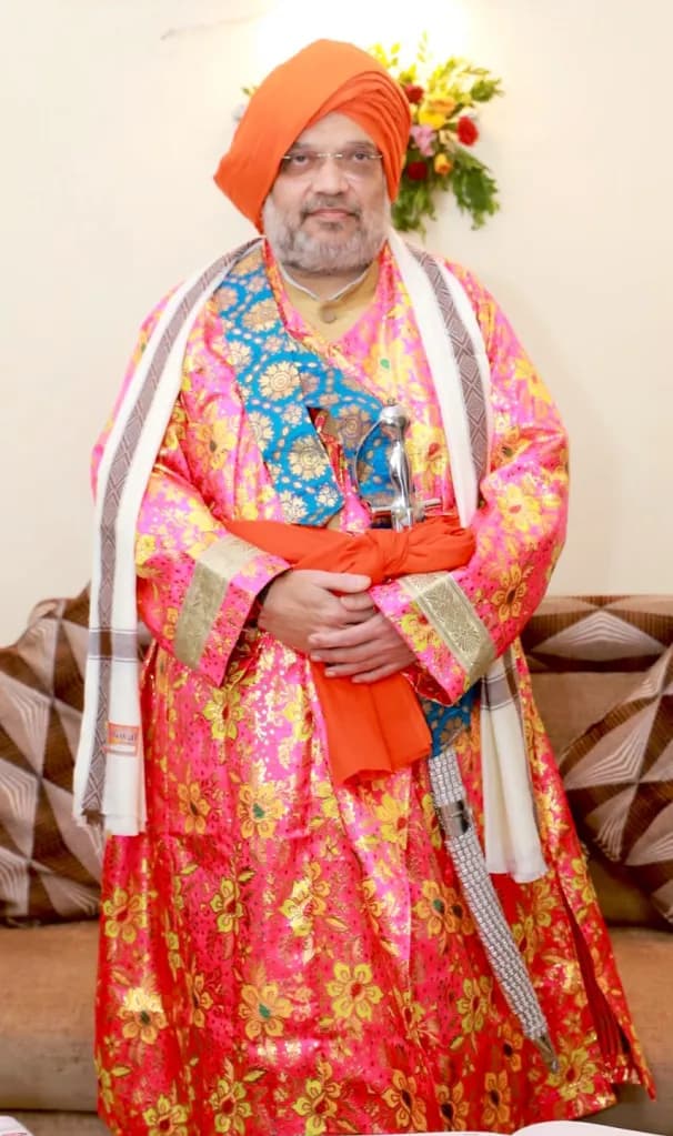 Amit shah different dressed up meme template