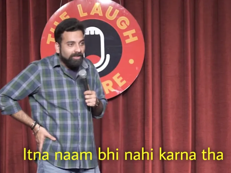 Itna naam bhi nahi karna tha meme template