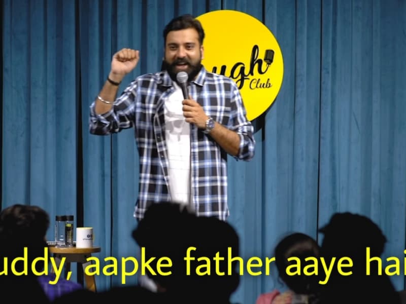 Buddy apke father aaye hai meme template