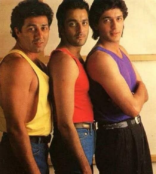 Sunny deol and sanjay dutt in one frame meme template