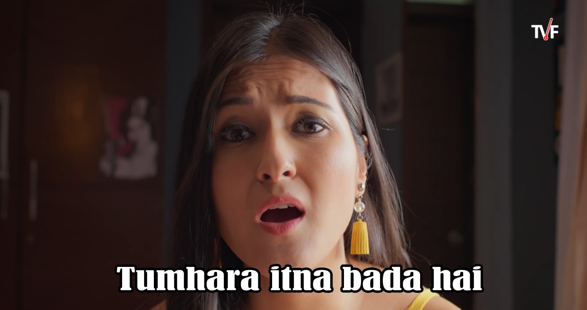 Tumhaea itna bada hai meme template