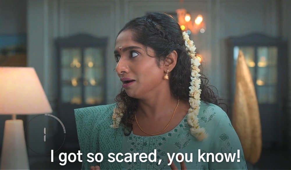 I got so scared meme template