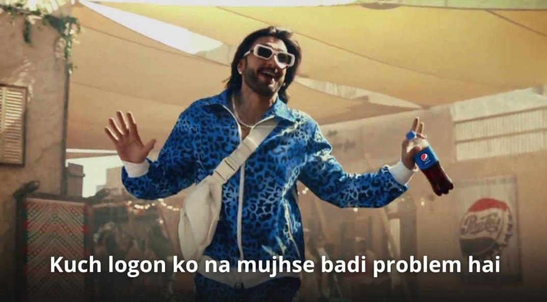 Kuch logon ko na mujhse badi problem hai meme template