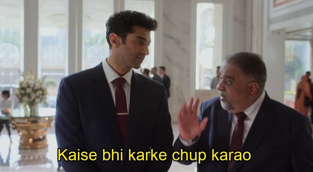 Kaise bhi karke chup karao meme template