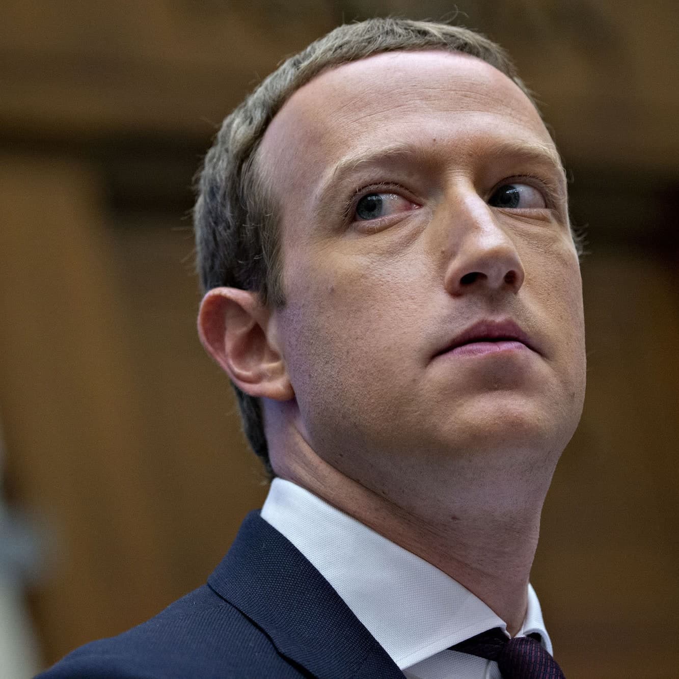 Mark Zuckerberg looking weirdly meme template