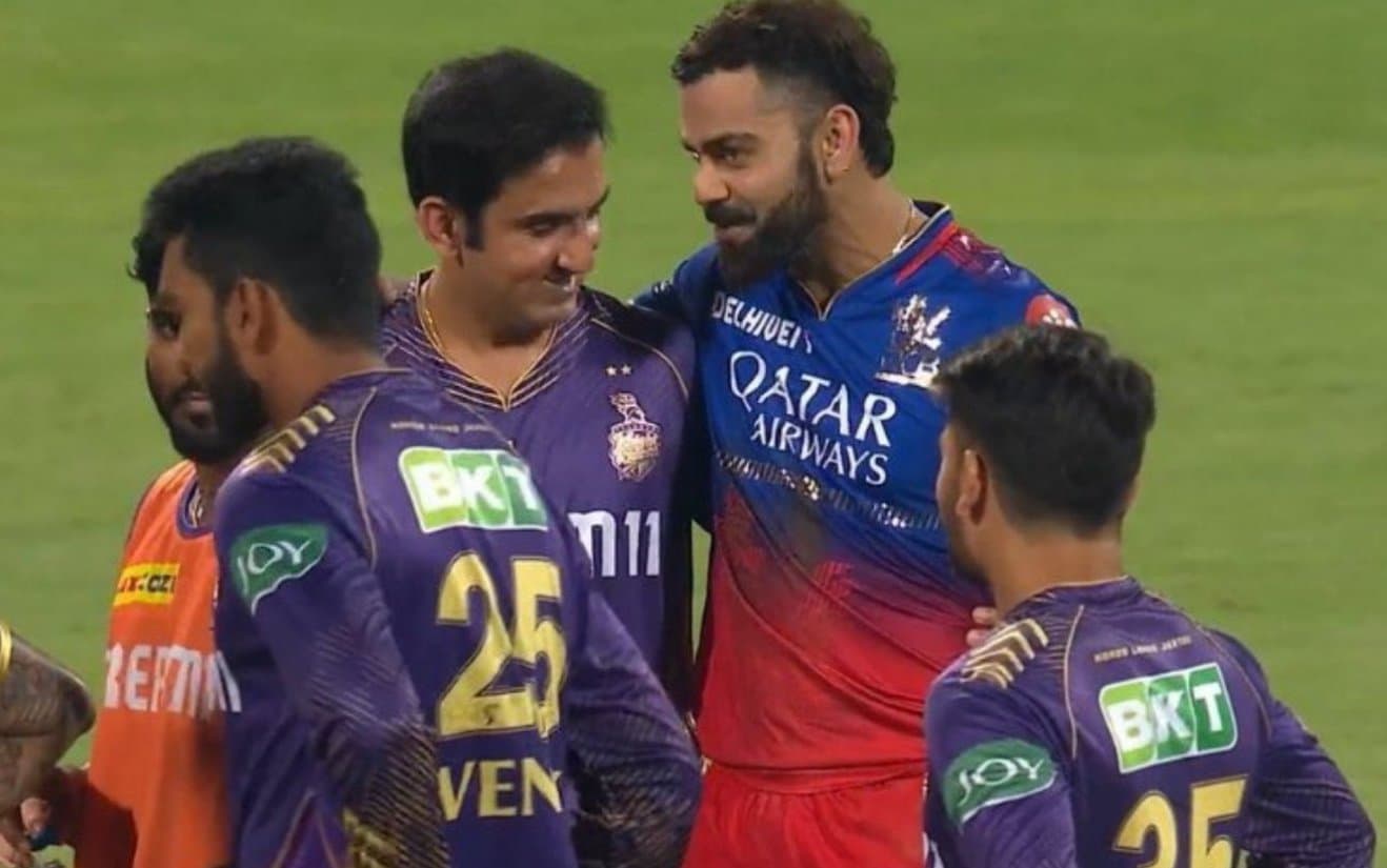 Gautam Gambhir and Virat Kohli together meme template