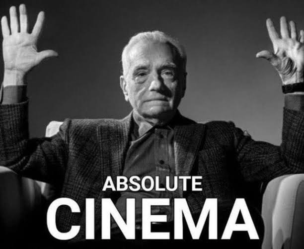 Absolute cinema meme template
