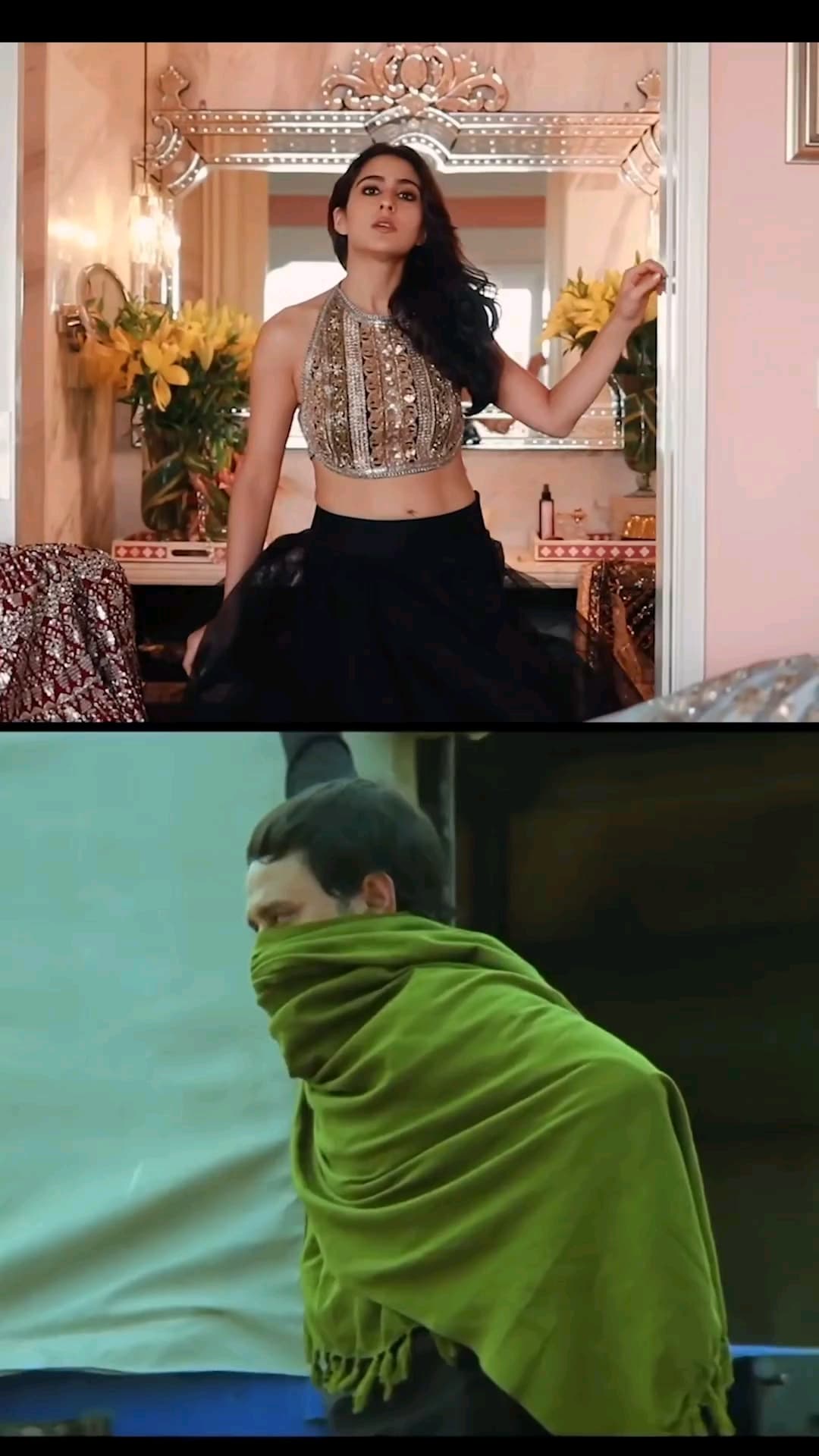 Sara ali khan x gangs of wasseypur meme template