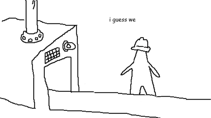 I guess we meme template