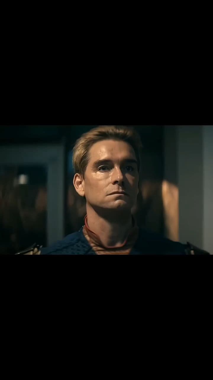 Homelander angry thinking meme template