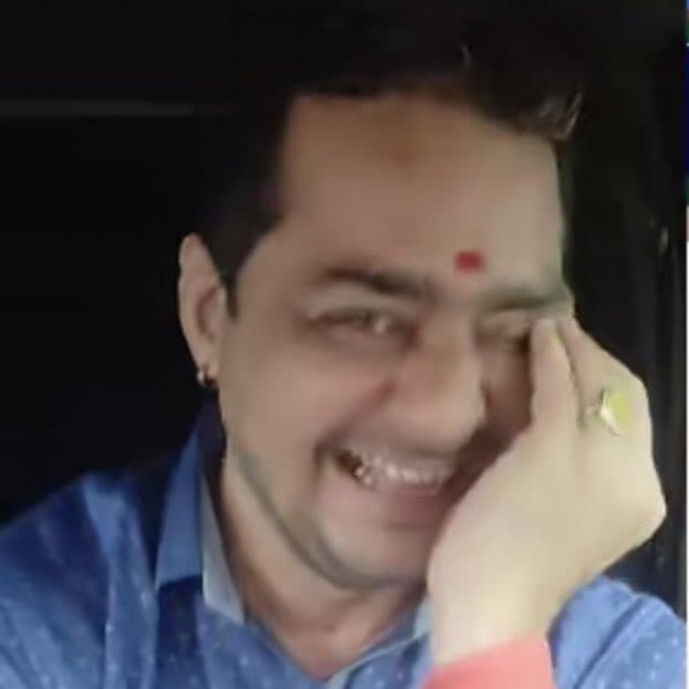 Hindustani bhau smiling meme template
