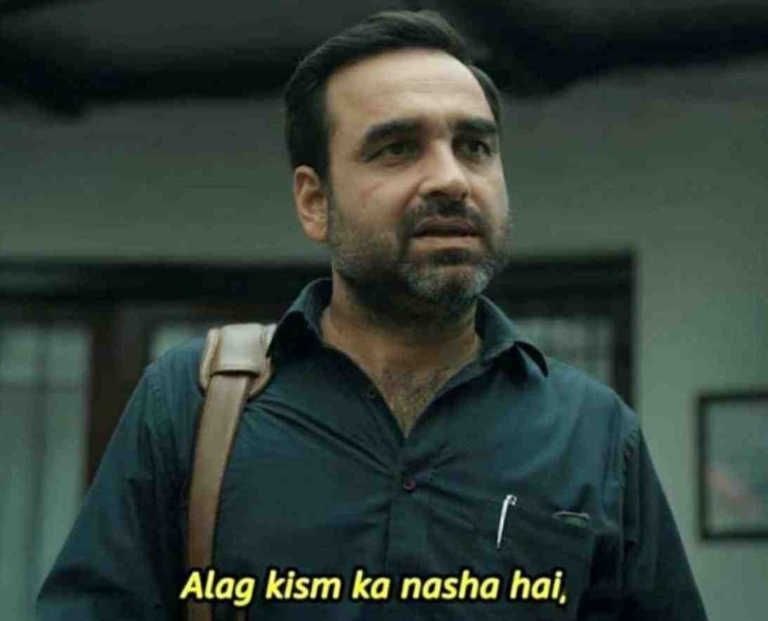 Alag kism ka nasha hai meme template