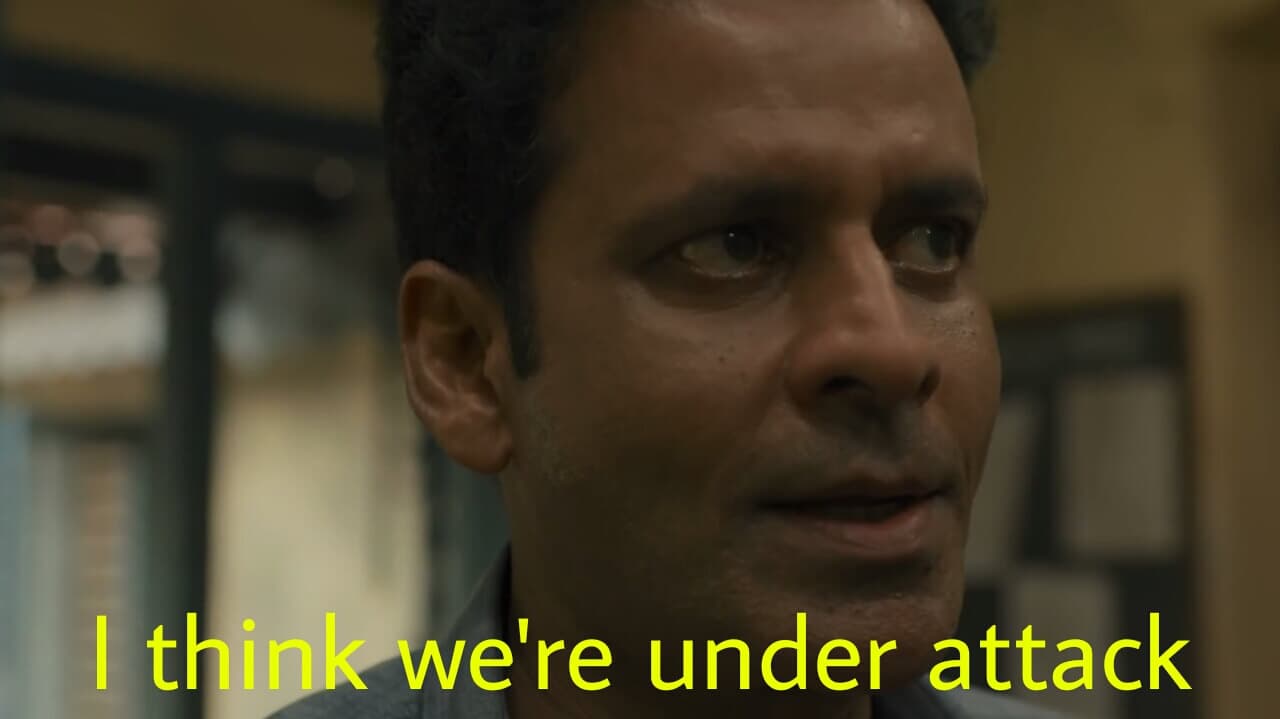 I think we're under attack meme template