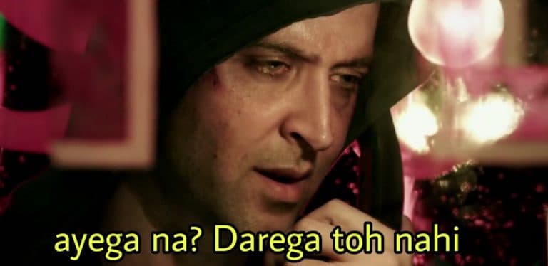 Ayega na darega tog nahi meme template
