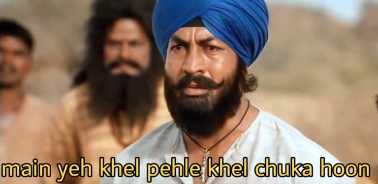 Main yeh khel pehle khel chuka hoon meme template