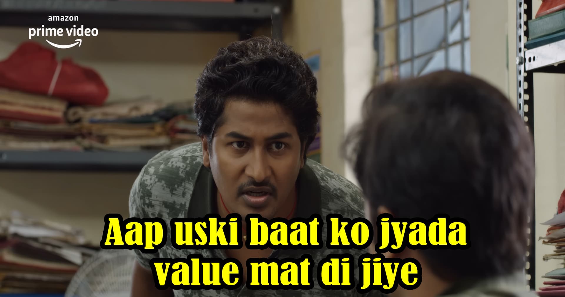 Aap uski baat ko jyada value mat di jiye meme template