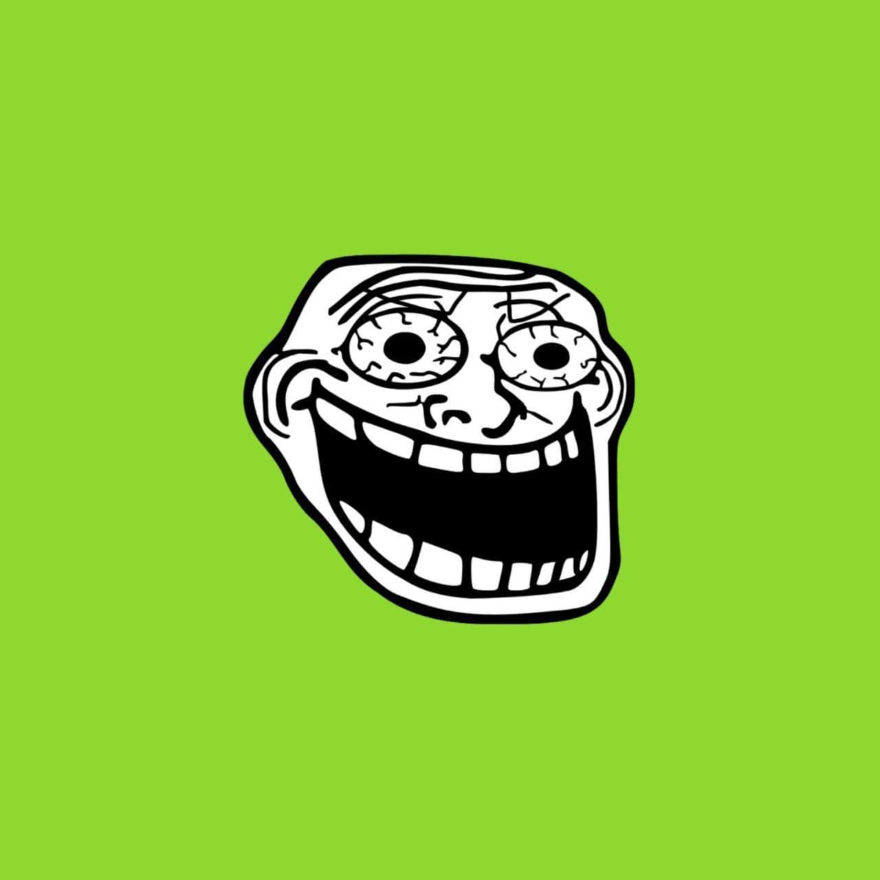 Dank skull with big eyes meme template